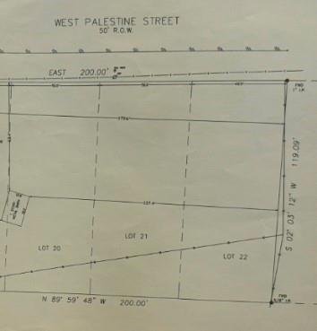 Lot 20 W Palestine